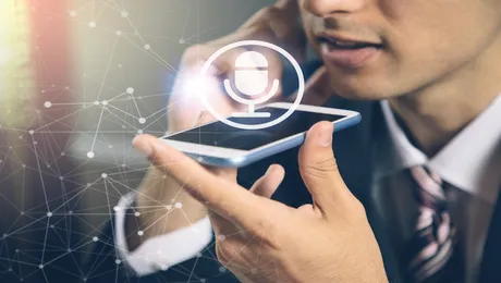 Reconocimiento de voz desde un teléfono móvil